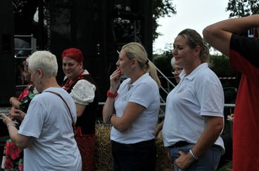 Dobra zabawa na dożynkach gminy Wieluń